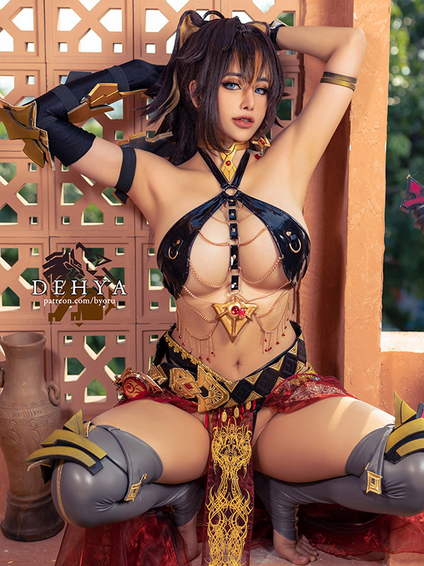 Byoru: Choco Yuzuki (Hololive) Sexy Cosplay