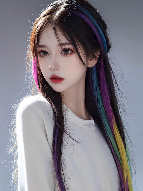 Gray Haired Sister Vol.1 Sexy Girls Realistic Photos | AI Generated