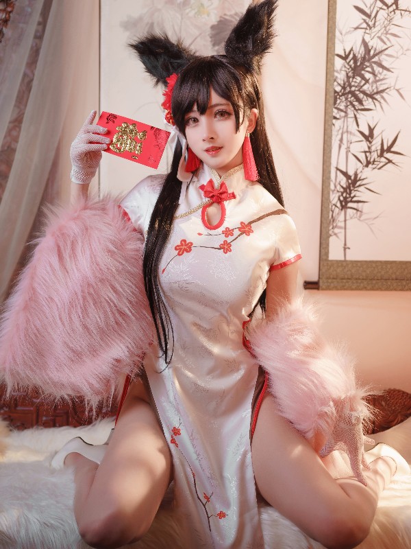 rioko凉凉子 Vol.004: 爱宕兔女郎 Atago Bunny Girl (Azur Lane) (32 photos + 5 videos) Sexy Cosplay