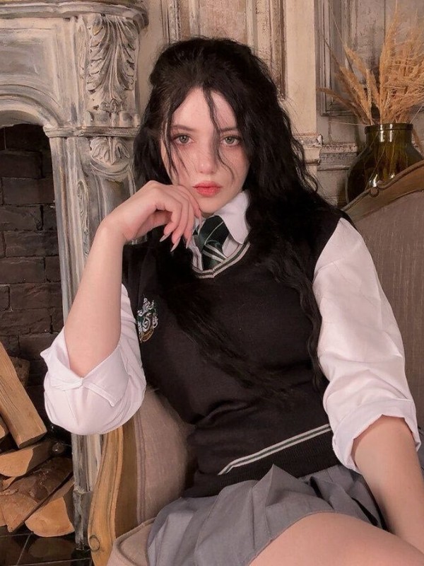 Alina Becker: 2B Snow Christmas (Nier: Automata) (47 photos) Sexy Cosplay