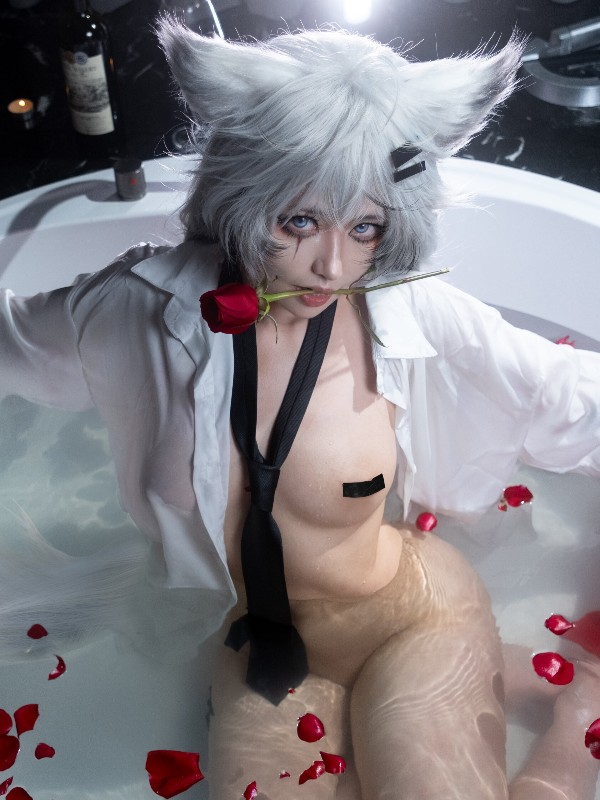 絞肉姬Walküre: 白兔布兰尔 (11 photos) Sexy Cosplay