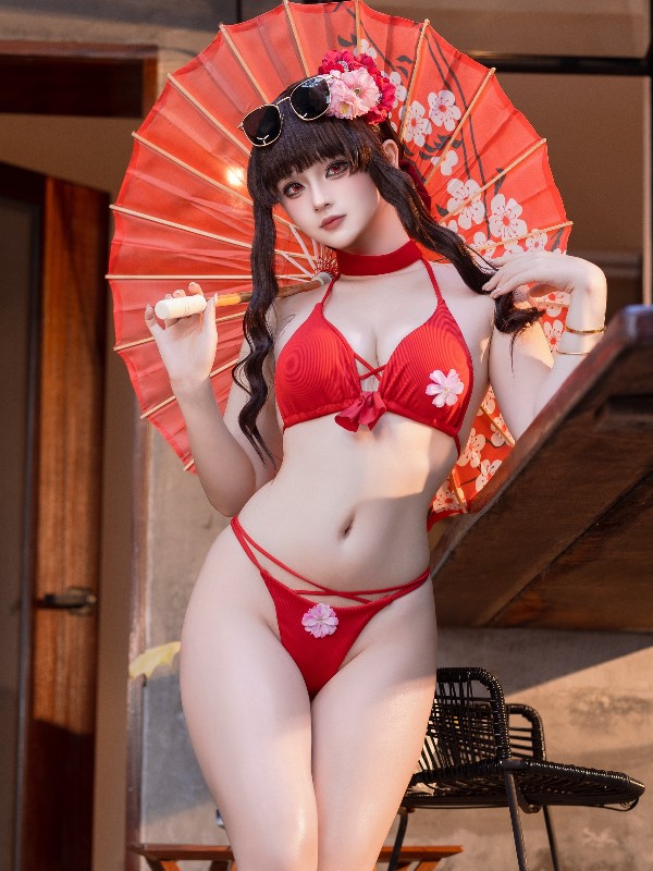 蠢沫沫 (chunmomo): 崩坏·星穹铁道 遐蝶 (12 photos) Sexy Cosplay