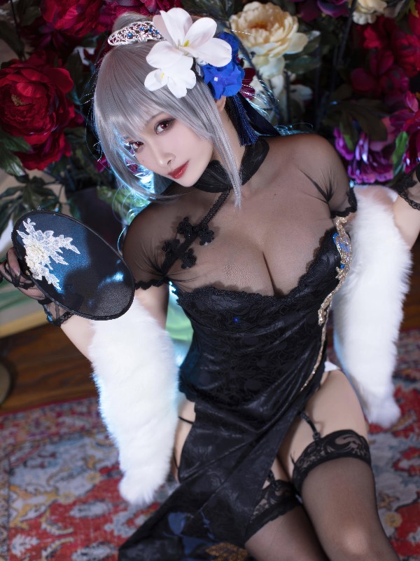 洛璃LoLiSAMA: 碧蓝航线 让巴尔 (46 photos) Sexy Cosplay