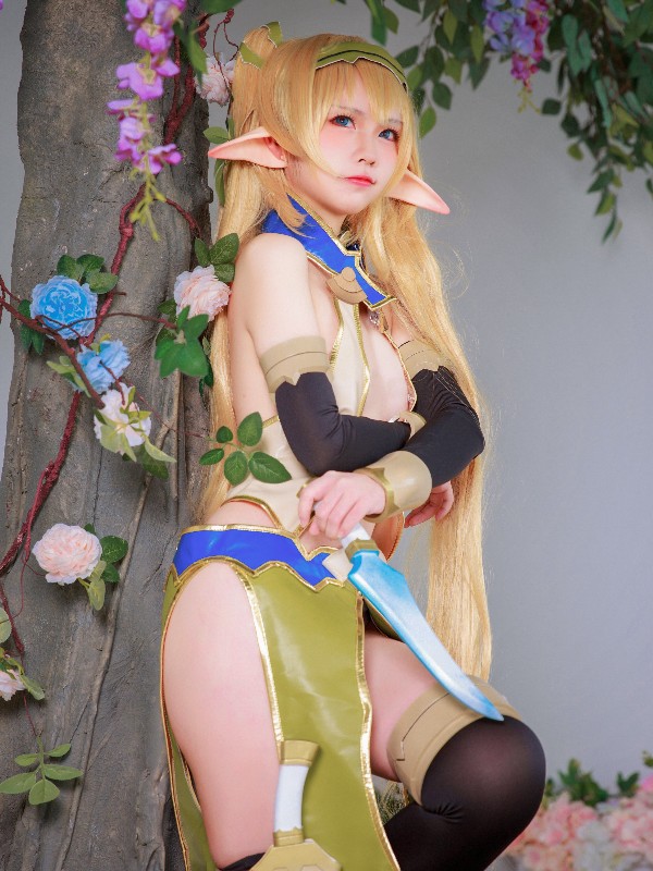 G44不会受伤 Vol.024: 褐色旗袍娘 (18 photos) Sexy Cosplay