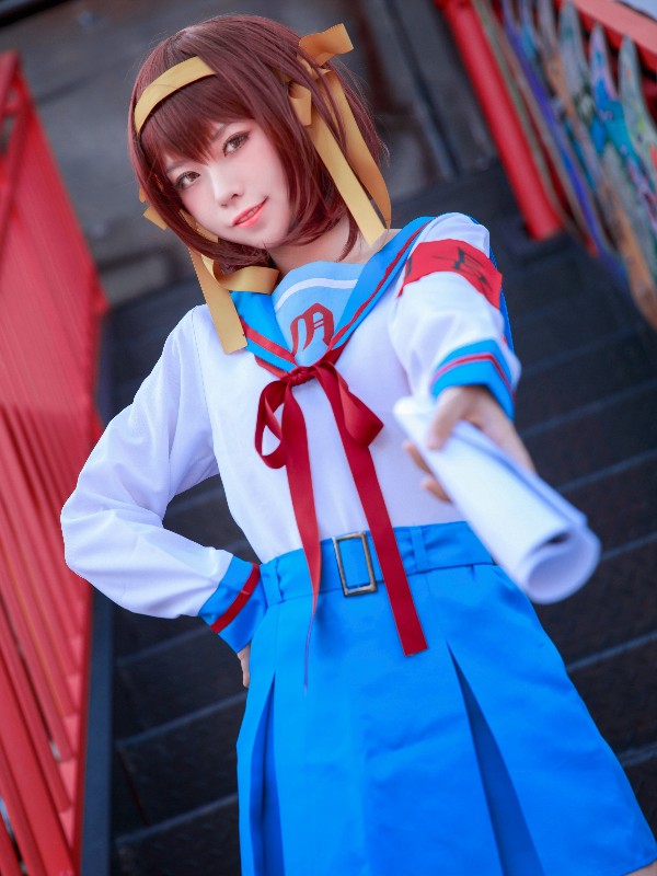 G44不会受伤 Vol.066: 凉宫 兔女郎 (17 photos) Sexy Cosplay