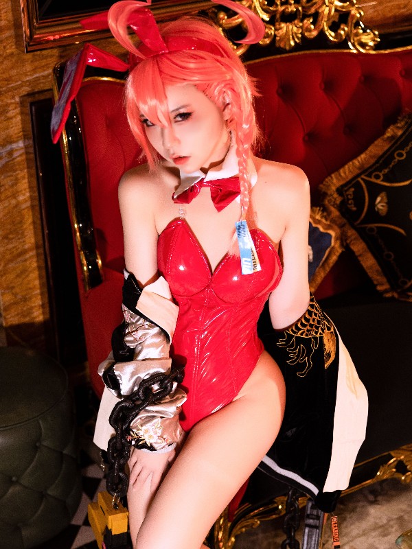 G44不会受伤 Vol.075: 碧蓝档案 砂狼白子泳装 (26 photos) Sexy Cosplay