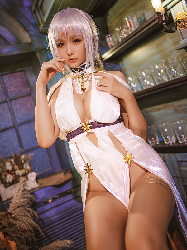 星之迟迟Hoshilily: 特里奥姬 (20 photos) Sexy Cosplay