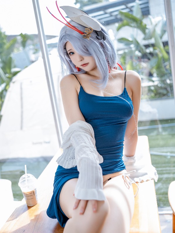 Quan冉有点饿: 长门旗袍 (76 photos + 1 video) Sexy Cosplay