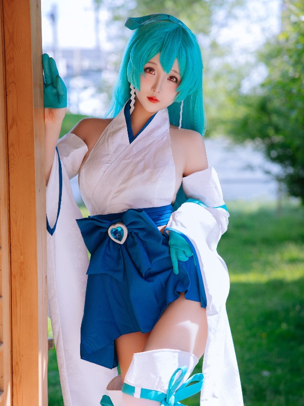 日奈娇: 白纱衣 (136 photos + 4 videos) Sexy Girl