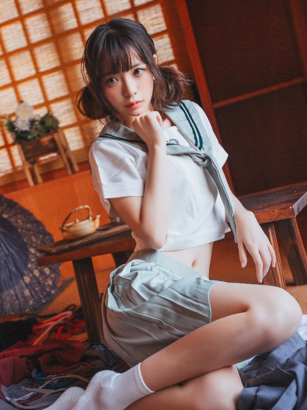 疯猫ss: 体操服 (46 photos) Sexy Girl