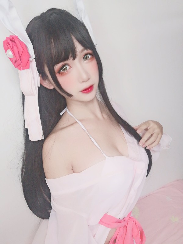 樱落酱w: 欧根礼服 (12 photos) Sexy Cosplay