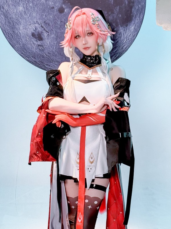 星之迟迟Hoshilily: 蔚蓝档案 下江小春 (47 photos) Sexy Cosplay