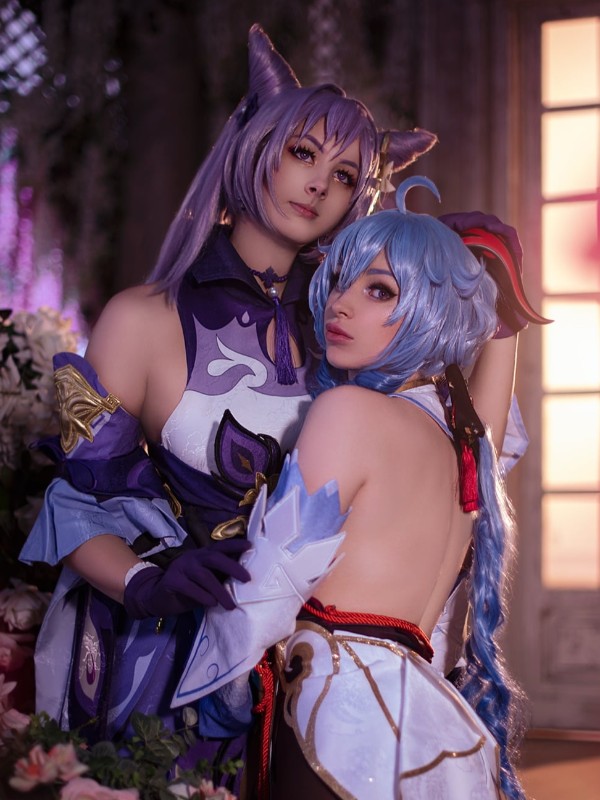 Lady Melamori: Rosaria (Genshin Impact) (58 photos) Sexy Cosplay