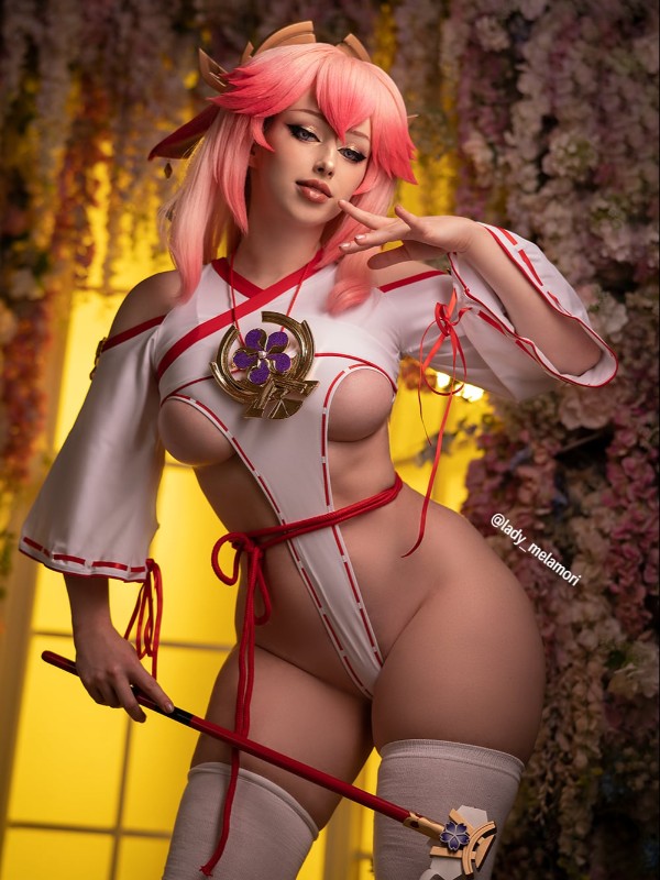 Lady Melamori: Power (Chainsaw Man) (8 photos) Sexy Cosplay