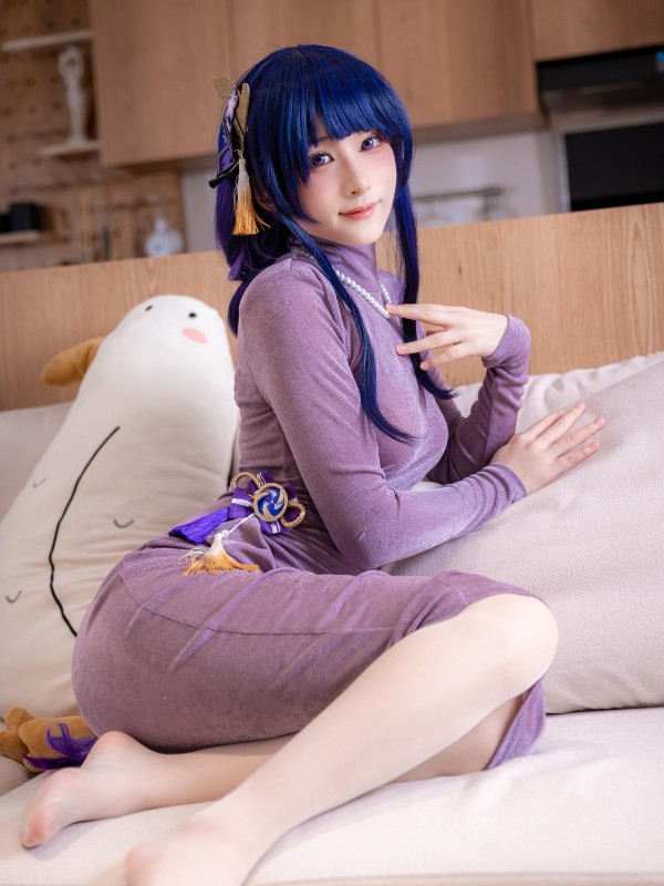 幼愛Youmeko: 蕾姆泳装 (18 photos) Sexy Cosplay