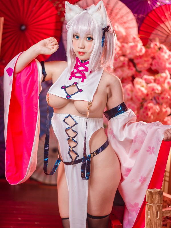 芦苇苇苇 No.01: 蓝色女仆 (24 photos) Sexy Girl