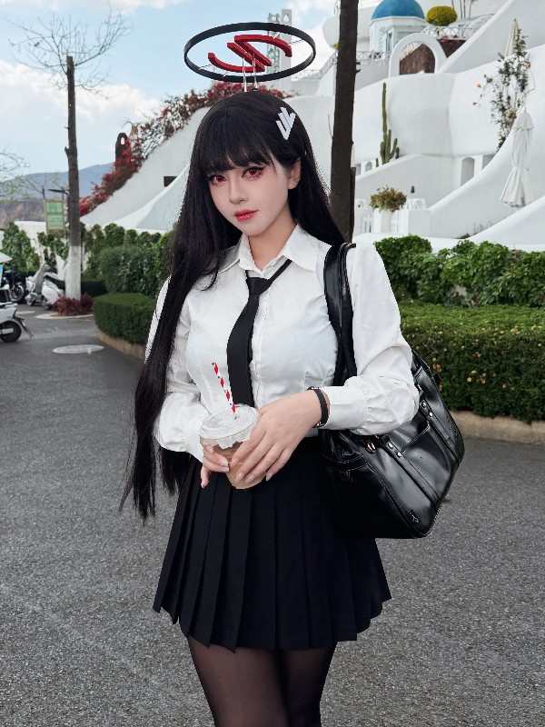半半子: Christmas Bunny Aike (41 photos) Sexy Cosplay