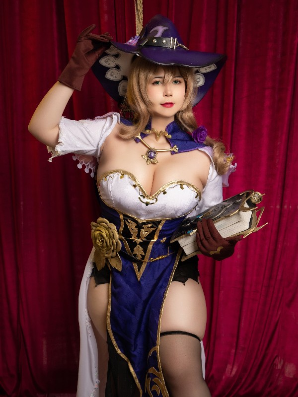 Uy Uy: Lisa Minci (Genshin Impact) (25 photos) Sexy Cosplay