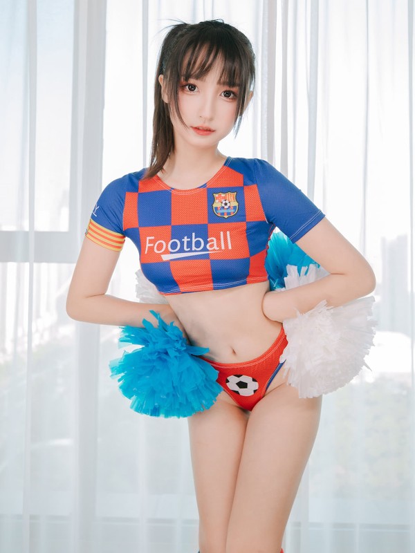 神楽坂真冬 Vol.076: 绝对企画-啦啦队少女《ハーフタイム》 (150 photos + 2 videos)