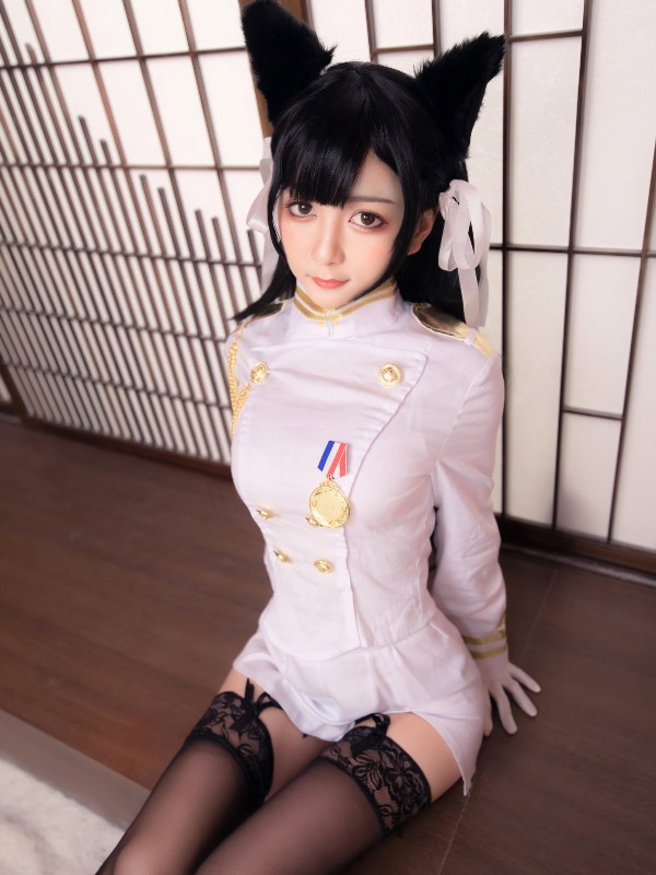 Coser@神楽坂真冬 Vol.001: ATAGO-LATEX VER (胶袜) (150 photos)