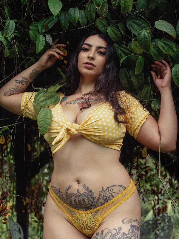 SuicideGirls Brunam – THE BEAUTY OF THE GARDEN (54 photos)