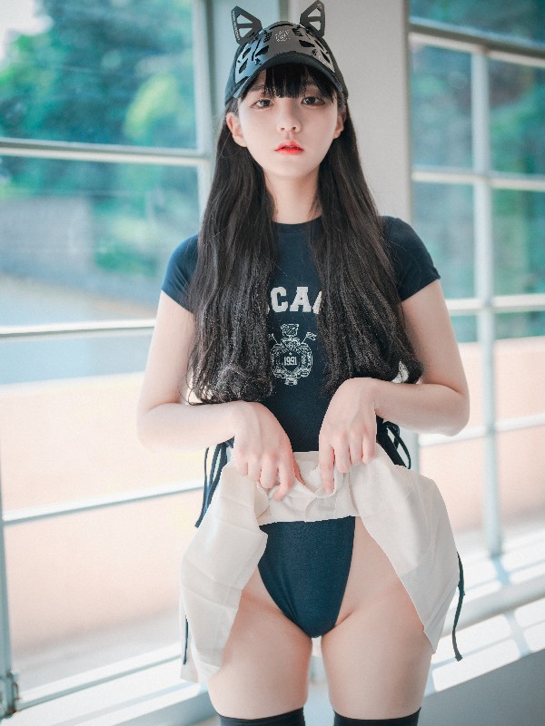 DJAWA Photo – Jeong Jenny (정제니): “Classic Athletic Girl in Navy Blue” (71 photos)