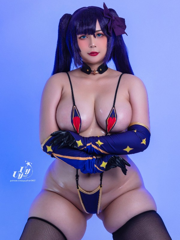 Sayo Momo & Yuki Hiino: Kafka & Himeko (Honkai: Star Rail) (19 photos + 5 videos)