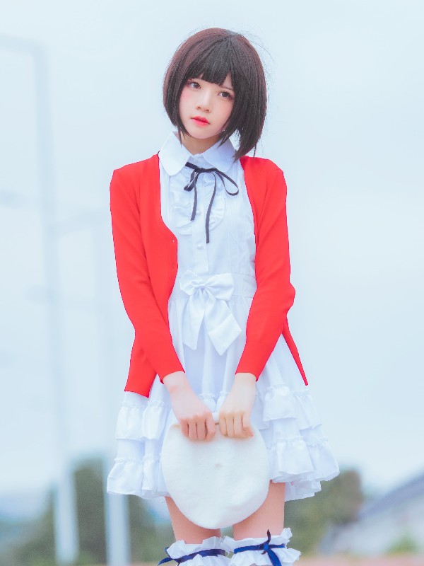 桜桃喵 Vol.032: 加藤惠 和服 (23 photos)