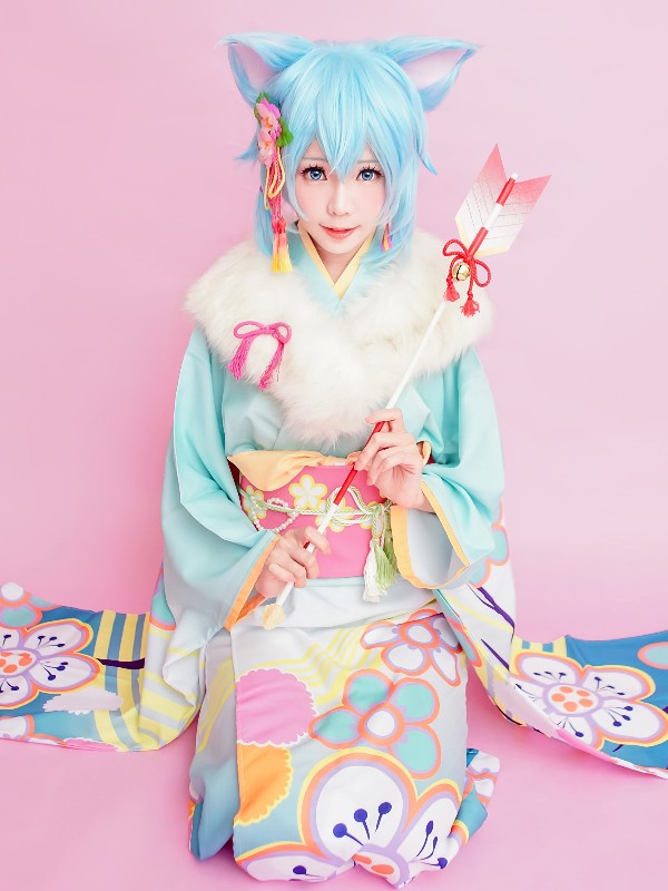Ely_eee (ElyEE子): 诗乃浴衣 (27 photos)