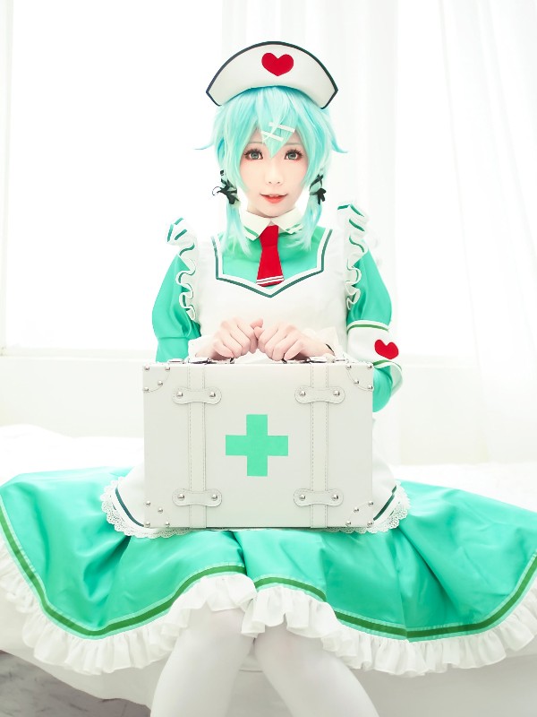 Ely_eee (ElyEE子): 诗乃护士 (32 photos)