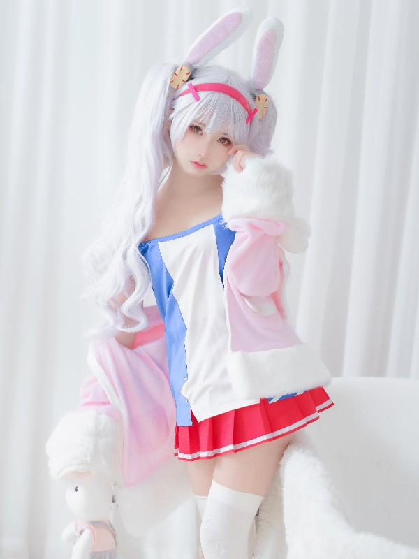 面饼仙儿 No.045: 白色牛仔裙 (11 photos)