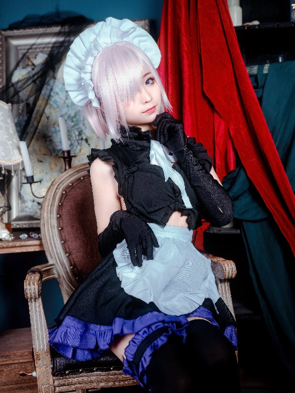 蠢沫沫 (chunmomo) Vol.046: 白毛衣 (45 photos)