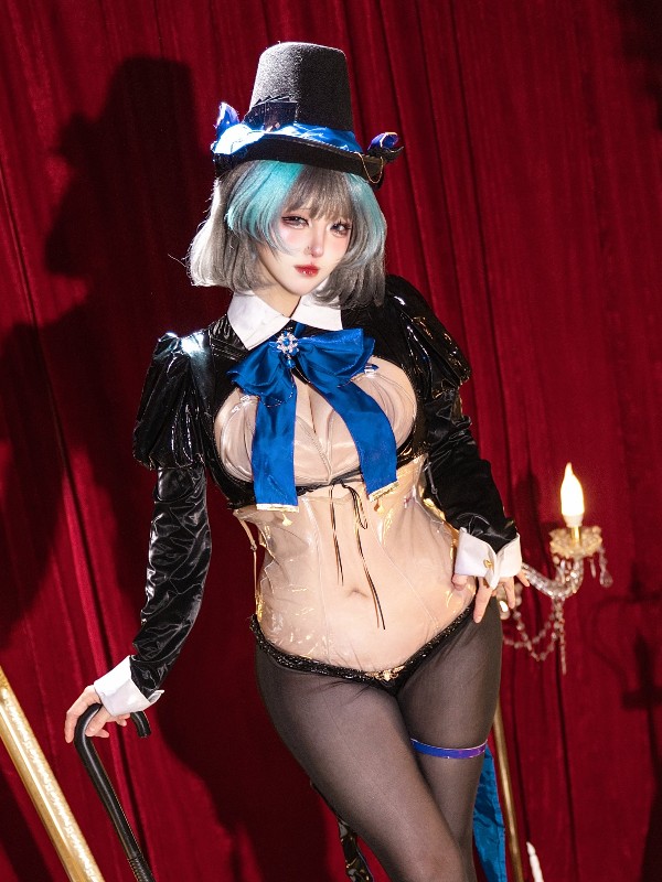 soso嗖嗖: 碧蓝航线 柴郡 魔术师 (43 photos + 2 videos) (43 photos)